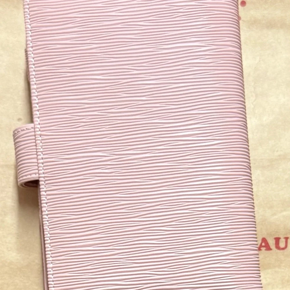 Pink Textured A6 binder perfect for cash stuffing